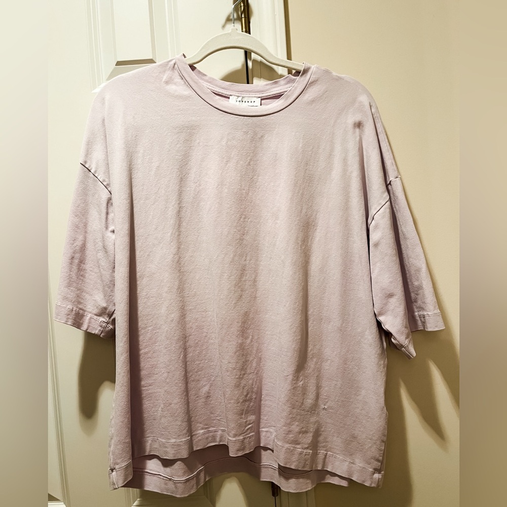 Lavender Top Shop oversized t